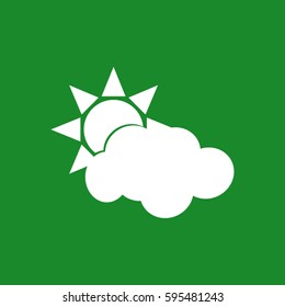 sun with clouds