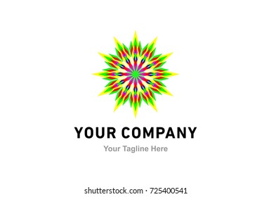 Sun Colorful Logo