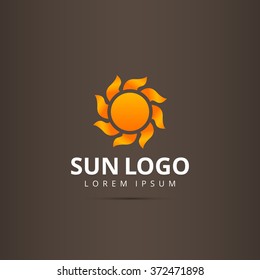 sun company logo template