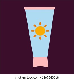 sun cream icon