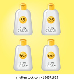 Sun cream icon