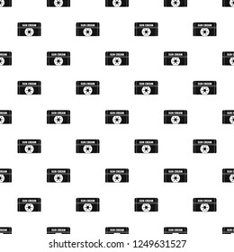 Sun cream pattern seamless vector repeat geometric for any web design