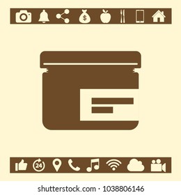 sun cream symbol