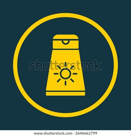 Sun Cream trendy vector art design fascinating amazing design colorful useful illustration.eps