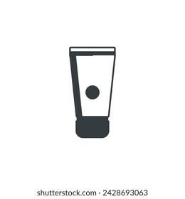 Sun creme icon, vector illustration