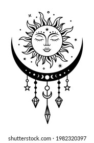 5,521 Crescent Moon Witch Images, Stock Photos & Vectors 