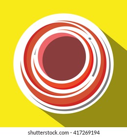 Sun design. abstract icon. summer concept