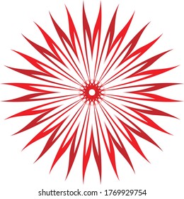 Sun design logo vector stock