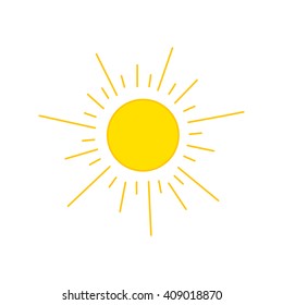 Sun Drawing Images, Stock Photos & Vectors | Shutterstock