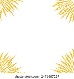 Sonne. Sonne aus Kreisen auf weißem Hintergrund. Abstrakte Sonne für Design.