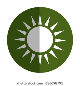 sun ecology symbol icon