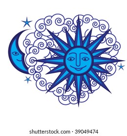 Sun end moon