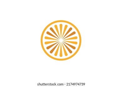 Sun Energy Colored Logo Vector