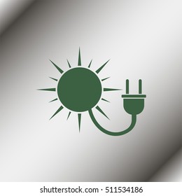 Sun energy Icon.