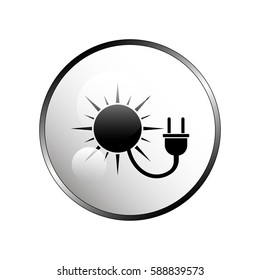 Sun energy Icon.