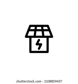 Sun Energy Icon. Vektorgrafik einzeln auf Weiß.
Sonnenkollektor-Symbol im flachen Stil einzeln auf grauem Hintergrund. Für Ihr Design, Logo. Vektorgrafik.