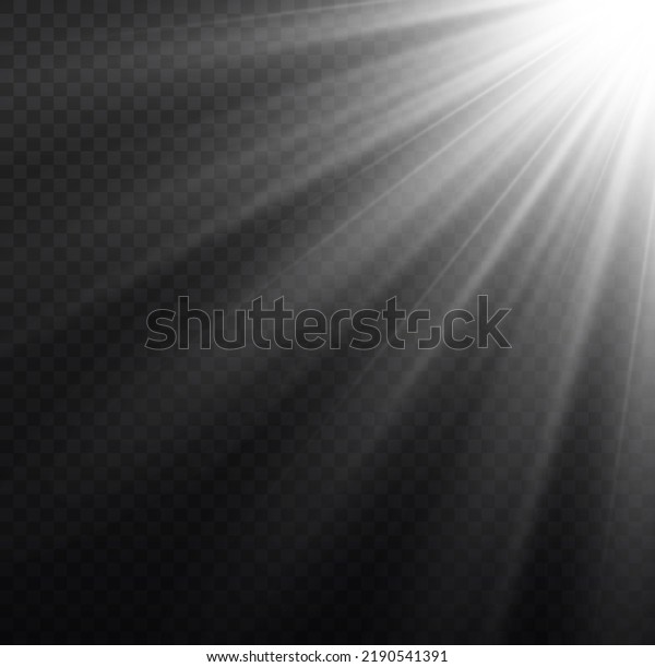 Sun Flash Rays Spotlight Star Burst Stock Vector (Royalty Free ...