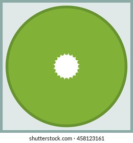 Sun flat icon.