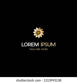 Sun Flower Abstract Nature Creative Business Pattern Ecology Logo