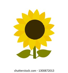 vector de emoji flor de sol