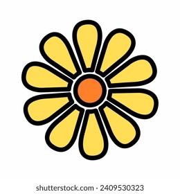 Sun Flower Icon For Your Project