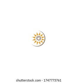 Logo-Symbol Sun Flower - Illustration