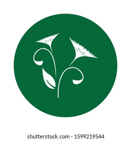 sun flower logo stock illustration design
