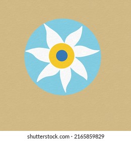 Sun flower logo,nice color and beautifule