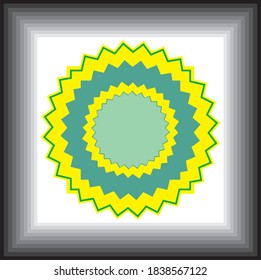 Sun Flower Mode Shape Pattern