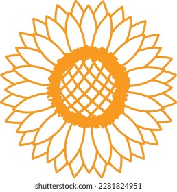 Sun Flower Spring vector file