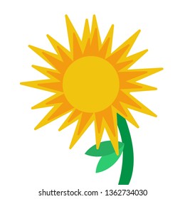 Sun Flower Vector
