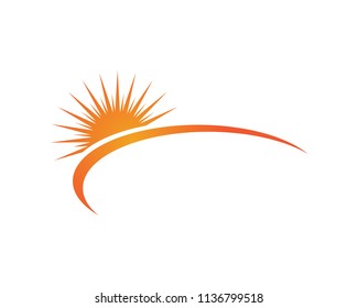 Sun generic logo and symbols template
