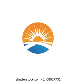 Sun generic Vector illustration Icon Logo Template design