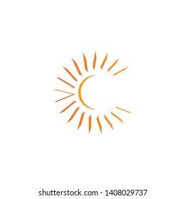 Sun generic Vector illustration Icon Logo Template design