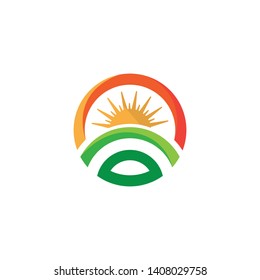Sun generic Vector illustration Icon Logo Template design