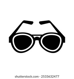Sun Glass, Accessory Icon, Vector graphics