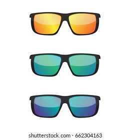 Sun glasses Design vector illustration