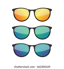 Sun glasses Design vector illustration