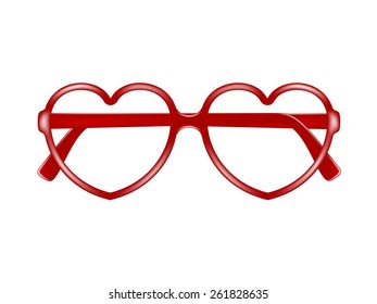 Sun Glasses Frame In Shape Of Heart 