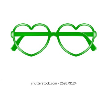 Sun glasses frame in shape of heart