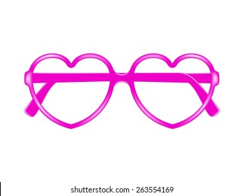 Sun glasses frame in shape of heart 