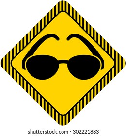 Sun glasses icon
