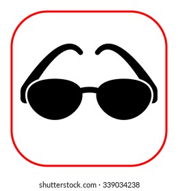 Sun glasses icon