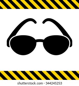 Sun glasses icon