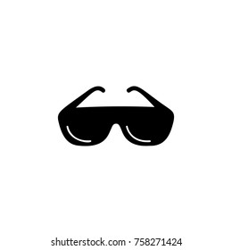 Sun glasses icon. Beach holidays simple icon. Travel element icon. Premium quality graphic design. Signs, outline symbols collection icon for websites, web design on white background