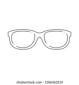 Sun glasses icon design. vector illustration