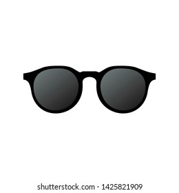 Sun glasses icon with gradient color