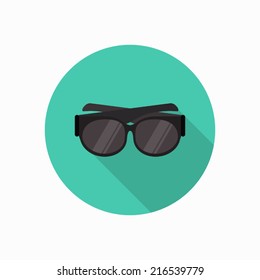 sun glasses icon illustration
