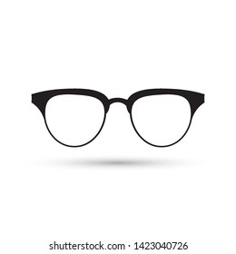 Sun glasses icon on white background