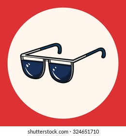 Sun Glasses Theme Elements